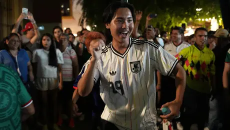 ¡Rumbo al partido 1000! Gran ambiente a las afueras del Estadio Monterrey previo al Túnez vs Japón