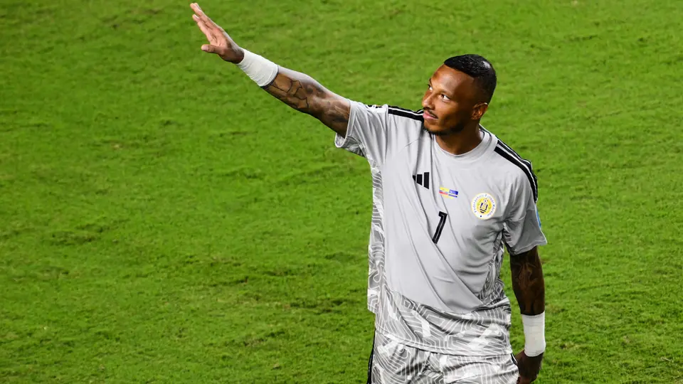 Eloy Room al final del partido ante Ecuador | AP