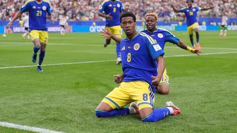 Livano Comenencia, autor del primer gol en Mundiales de Curazao | AP