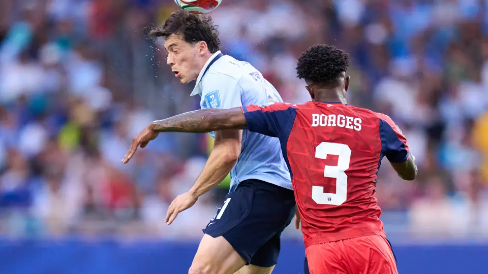 Federico Viñas, jugador de Uruguay | AP