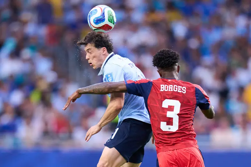 Federico Viñas, jugador de Uruguay | AP