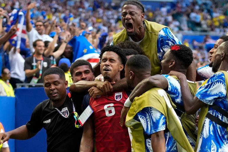Kevin Pina, jugador de Cabo Verde | AP