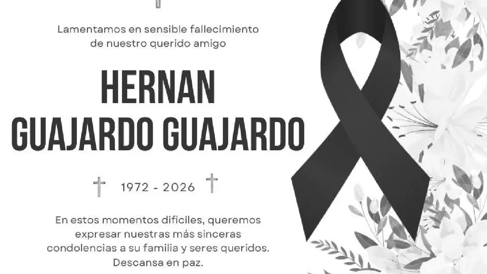 Condolencias de familiares y amigos cercanos a Hernan Guajardo / FB: @Martin Garcia