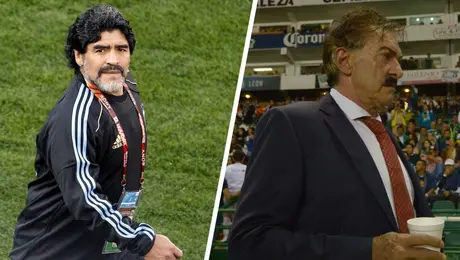 La vez que Maradona le dijo "vendepatria" a Ricardo La Volpe por apoyar a México
