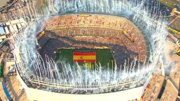 Imágenes verdaderas del Estadio de Nueva Jersey tras la final