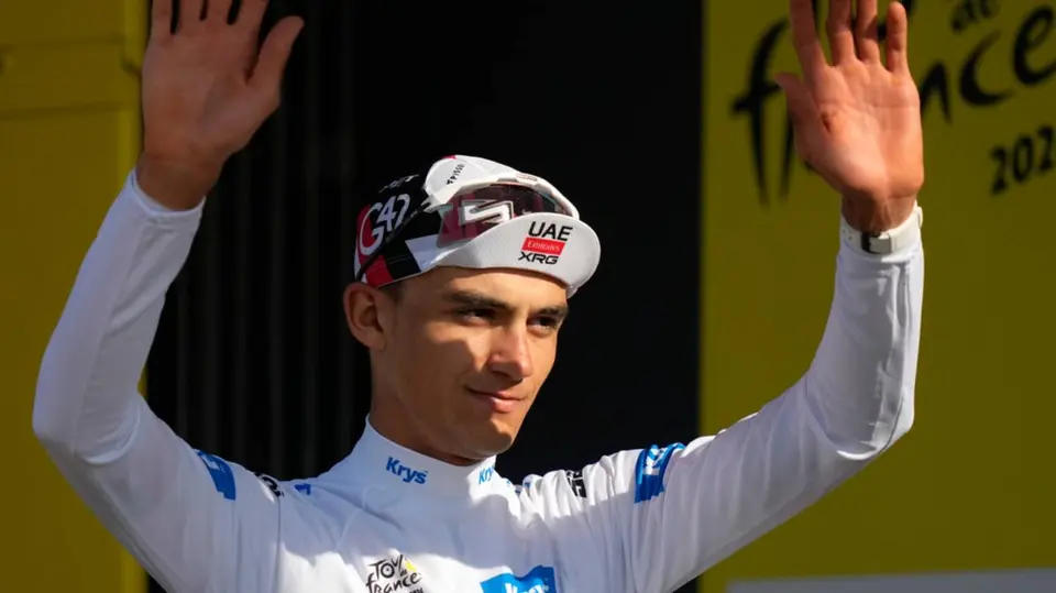 Isaac del Toro en el Tour de Francia | AP