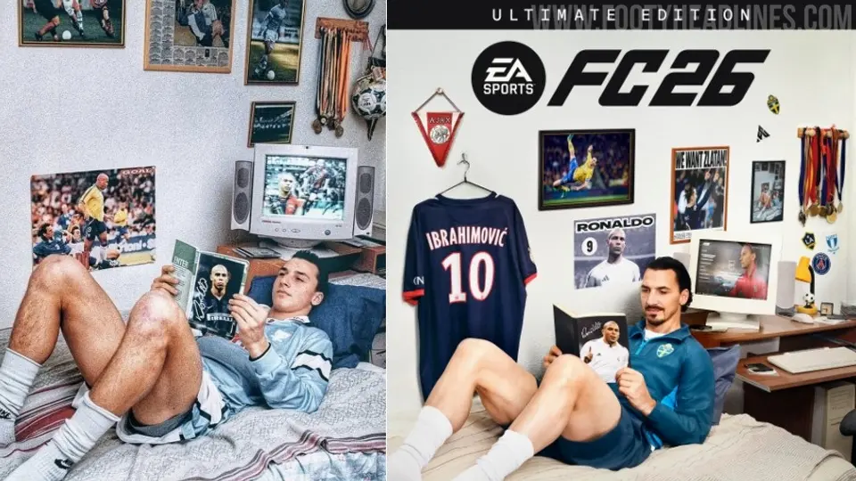 Zlatan recrea icónica imagen | Footy Headlines