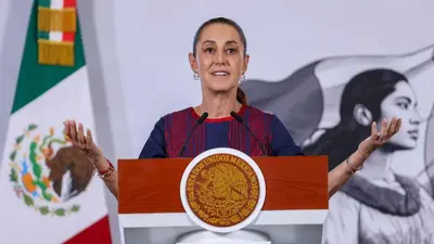 Claudia Sheinbaum se ausenta de la mañanera por fuerte gripa, tos y fiebre