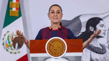 Claudia Sheinbaum se ausenta de la mañanera por fuerte gripa, tos y fiebre