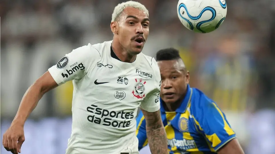 Jamintón Campaz enfrentado a Corinthians en la Copa Libertadores | AP