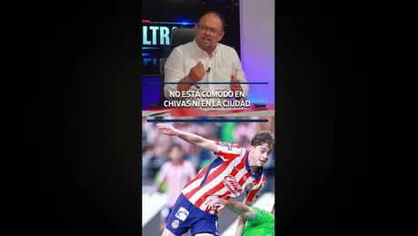 Brian Gutiérrez no está cómodo en Chivas
