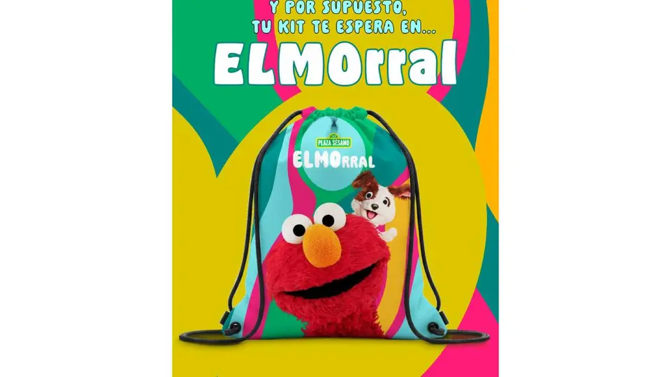 El kit incluye el famoso ELMOrral de regalo./I:@sesamo