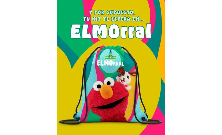 El kit incluye el famoso ELMOrral de regalo./I:@sesamo