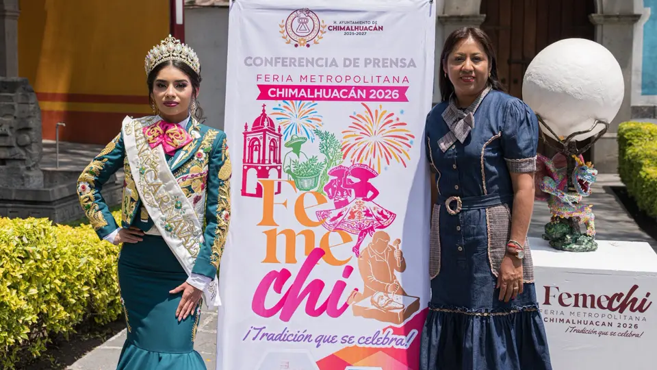 La alcaldesa Xóchitl Flores Jiménez anunció la Feria Metropolitana Chimalhuacán 2026 (Femechi) / FB: Xóchitl Flores Jiménez