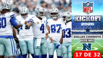Todo lo que debes saber sobre Dallas Cowboys rumbo al Kickoff 2026 de la NFL