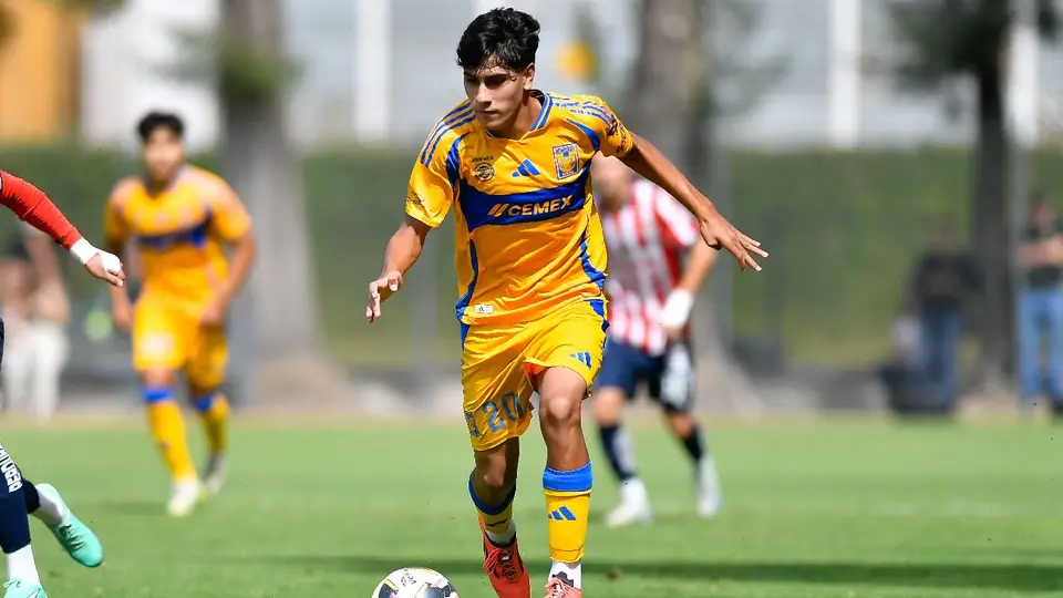 Isaac Galván, jugador Sub-23 de Tigres | MEXSPORT
