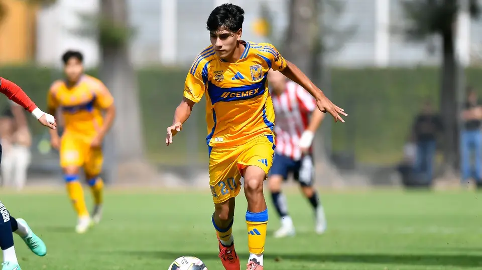 Isaac Galván, jugador Sub-23 de Tigres | MEXSPORT