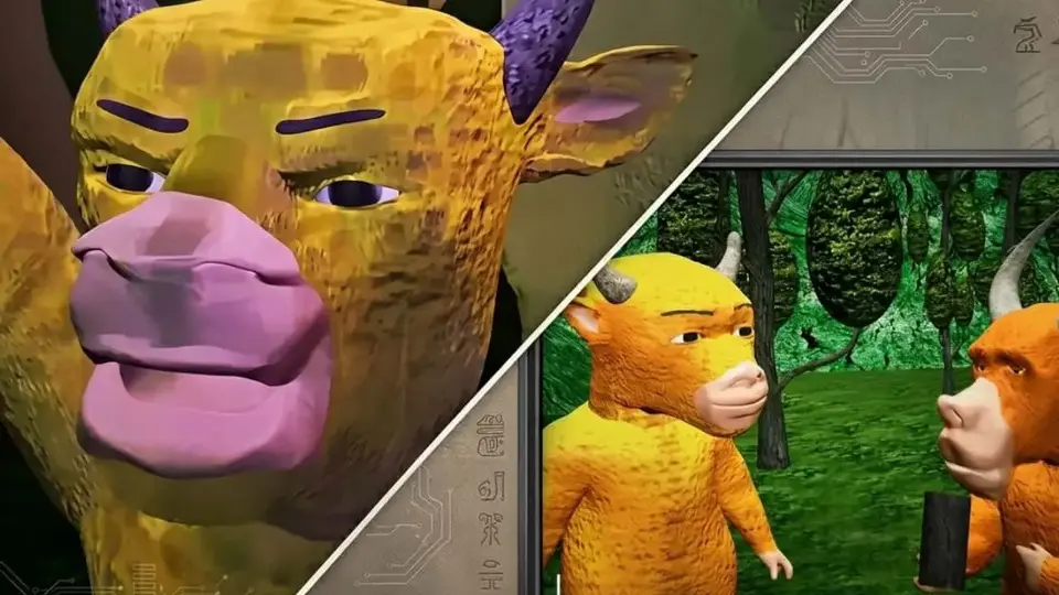 La animación generó burlas por su calidad visual./especial