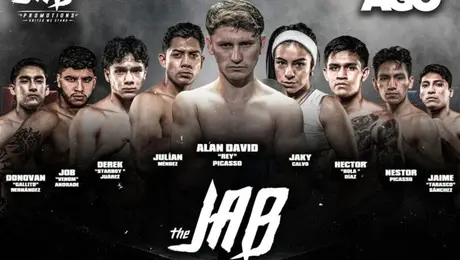 Alan David “Rey” Picasso encabeza The Jab Experience en su debut con el Canelo Team