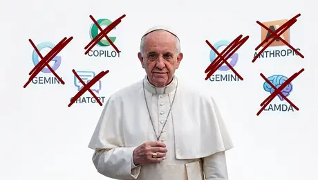 ¿La inteligencia artificial reemplazará a las personas? Esto advirtió el papa León XIV