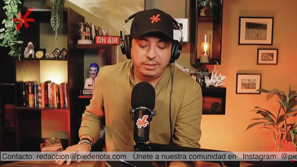 El periodista Luis Chaparro fue quien sacó la entrevista con el hijo de 'El R1' / Especial