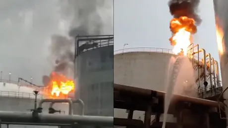 VIDEO: Pemex mantiene operativo para controlar incendio en complejo Pajaritos: ¿Qué provocó el incidente?