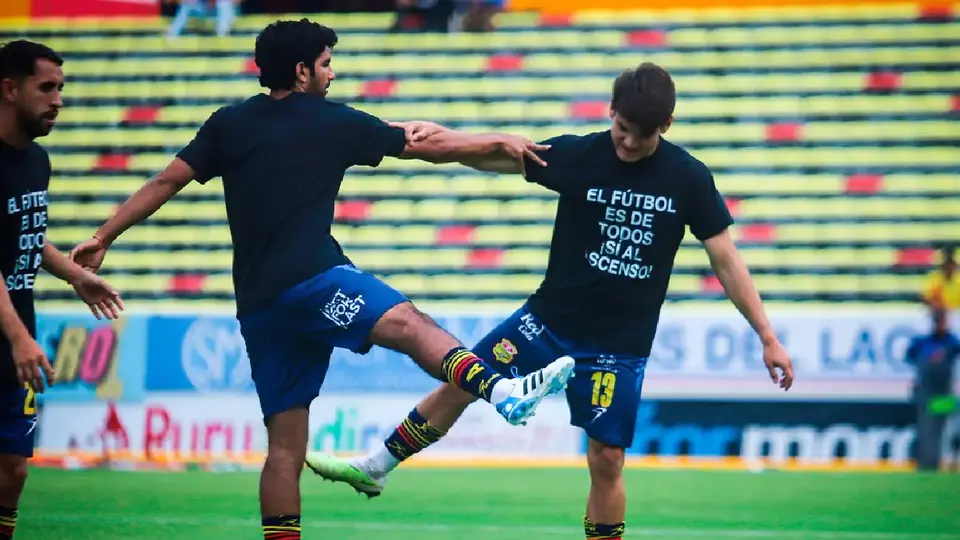 Atlético de Morelia calentamiento l X: @C_A_Morelia