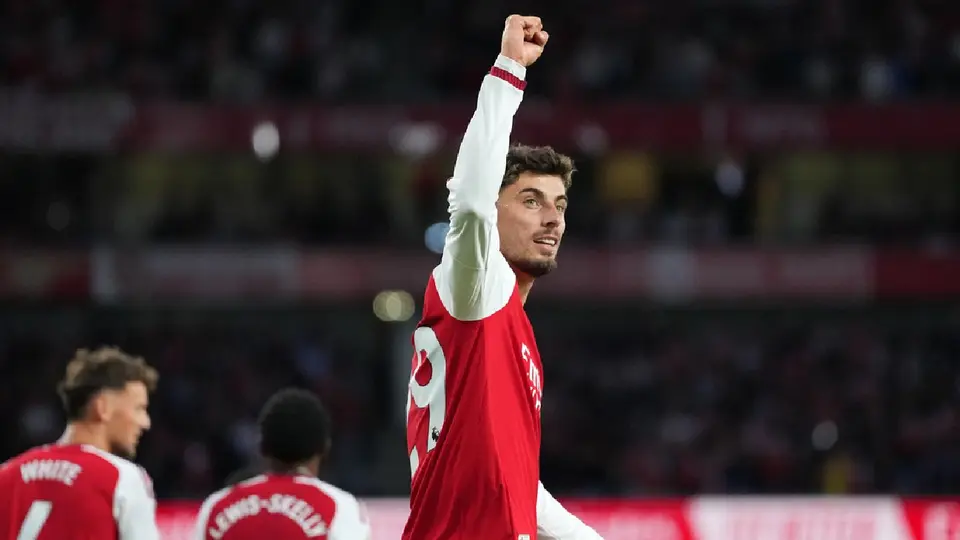 Kai Havertz con Arsenal | AP
