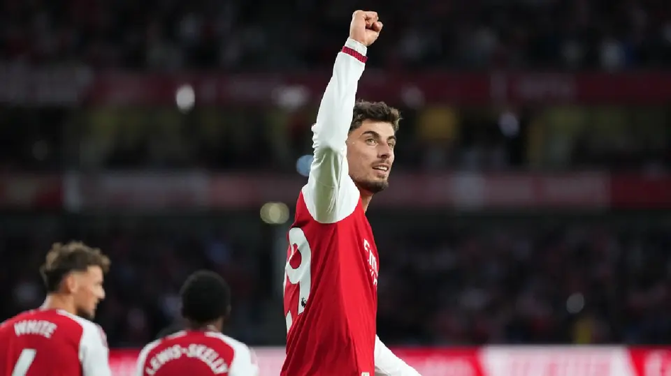 Kai Havertz con Arsenal | AP