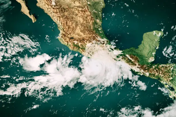 Polo se localiza frente a las costas de Guerrero y Colima, donde mantiene vigilancia meteorológica./@pixabay