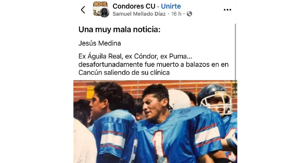 El exdefensivo profundo dejó huella en distintas generaciones del futbol americano universitario./ X: @fatimavazquezdg