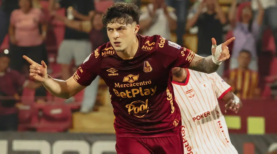 Sergio Aguayo vuelve a marcar en Colombia | x: Deportes Tolima