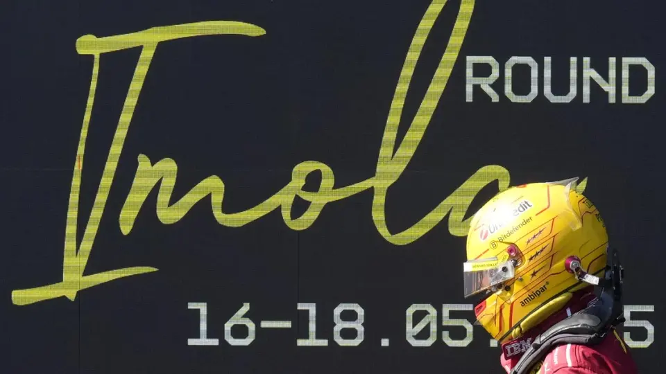Lewis Hamilton en el Gran Premio de Emilia-Romagna en la F1 | AP