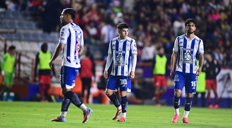 Pachuca con caras largas al descanso | MEXSPORT