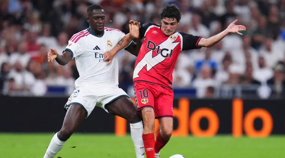 Sergio Camello jugando ante el Real Madrid | AP