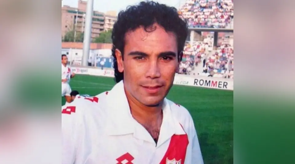 Hugo Sánchez durante su estancia en el Rayo | ESPECIAL