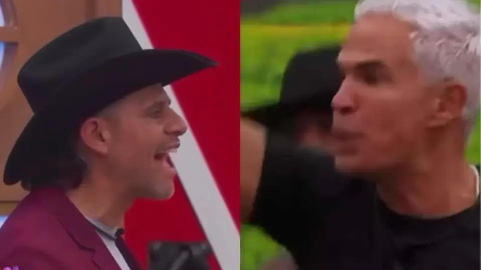 Rafa Mercadante y Julio Camejo intercambiaron acusaciones frente a los demás granjeros / Especial