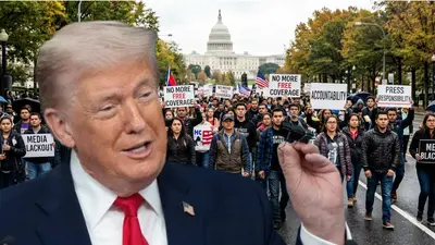 ¡BOICOT A TRUMP! CBS, ABC, NBC, Fox y CNN suspenden cobertura conjunta del presidente