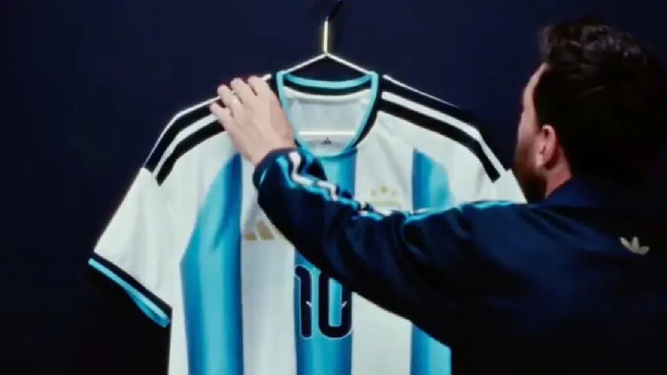 Messi tiene listo su jersey para el 'Último Baile' con la Albiceleste | CAPTURA DE PANTALLA