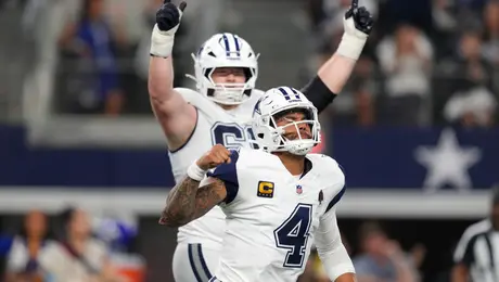 Dak Prescott se emociona al recordar a su madre tras triunfo de Cowboys