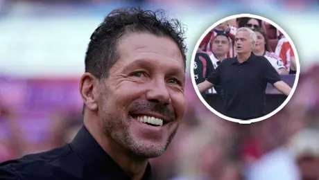 Diego Simeone responde a Mourinho tras el triunfo del Atlético: “No vale todo”
