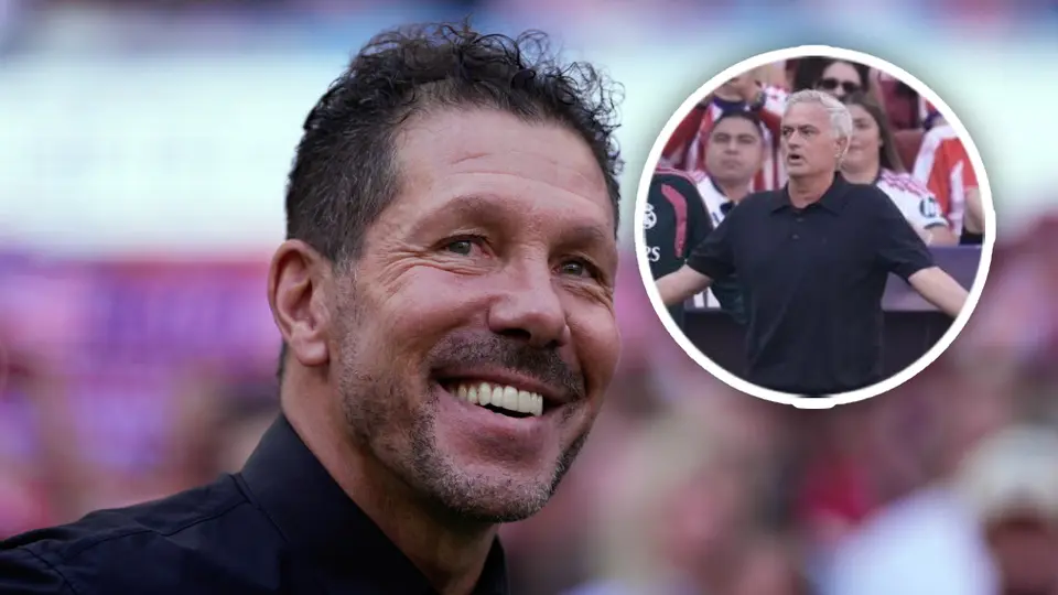 Diego Simeone responde a Mourinho tras el triunfo del Atlético: “No vale todo”