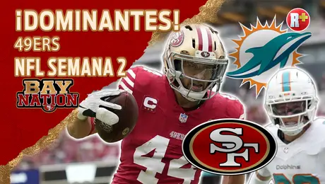 ¡GOLPE DE AUTORIDAD DE 49ERS EN LA SEMANAS 2 DE LA NFL! LOS DOLPHINS NO FUERON RIVALES