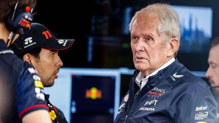 Checo Pérez en duda para continuar en Red Bull la siguiente campaña; según Helmut Marko