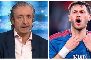 Pedrerol aclara que no se rió de Santi Giménez y lo elogia: “Es un delantero con muy buena pinta”