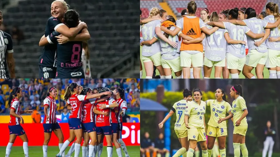 Liga MX Femenil: Se disputa la última jornada con Chivas, Rayadas, Tigres y América buscando liderato
