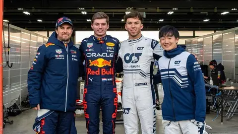 Checo Pérez podría ser reemplazado por Tsunoda, según director de AlphaTauri