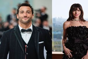 Anne Hathaway sorprende a Daniel Ricciardo en el Met Gala: 'Soy gran fan de la F1'
