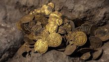 Israel: Descubren tesoro antiguo con monedas de oro puro
