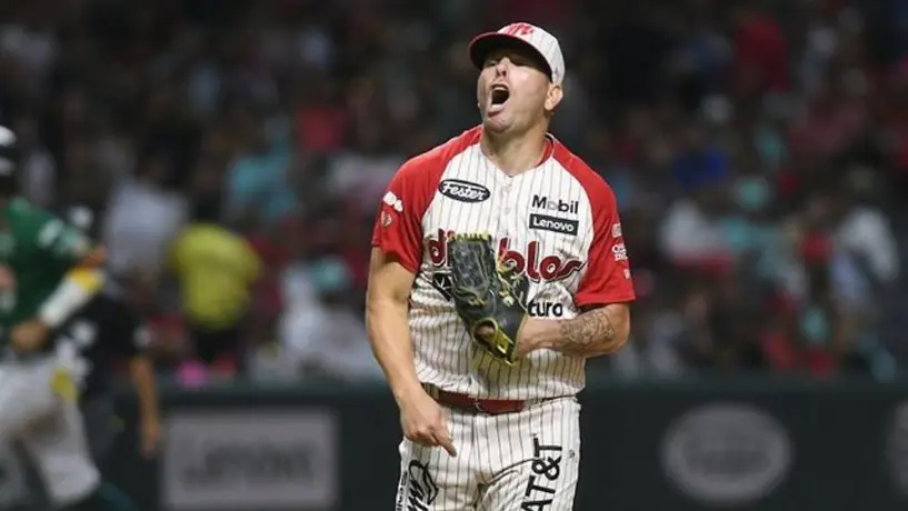 Diablos Rojos blanquearon a Leones en el primero de la serie en el Harp Helú